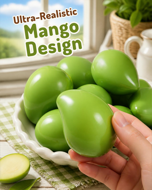 Color-Changing Mango Squishy-Slow-Rising Fidget Toy
